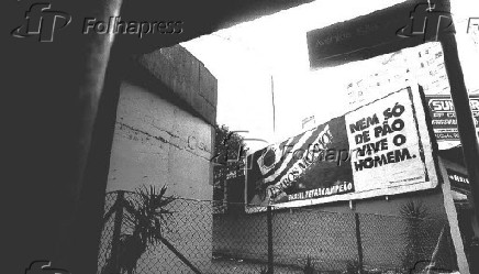 Outdoor de Barros Munhoz, candidato do