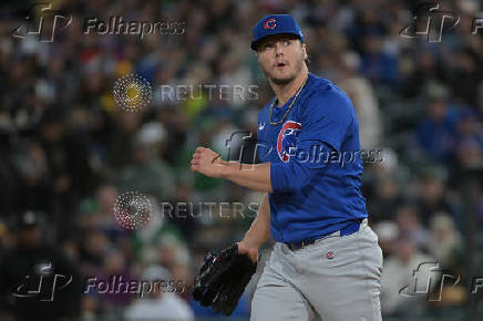 MLB: Chicago Cubs at Athletics