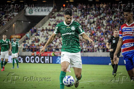 FORTALEZA, CE, 20.04.2025-BRASILEIRO SERIE A-FORTALEZA X PALMEIRAS