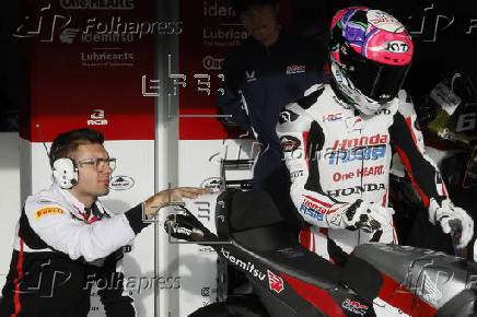 Primeros entrenamientos de Moto3 en el Circuito de Jerez
