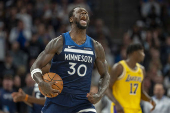 NBA: Playoffs-Los Angeles Lakers at Minnesota Timberwolves