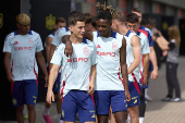 Entrenamiento de la Selección Española de Fútbol para la Final Four de UEFA Nations League 2024/25