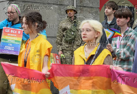 Equality March organized by the LGBT+ community in Kyiv