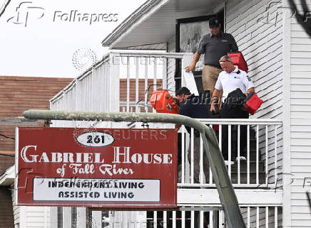 Gabriel House Assisted Living Facility, after a deadly fire broke out in Fall River