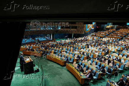 UN conference to work towards a two-state solution between Israel and the Palestinians, in New York