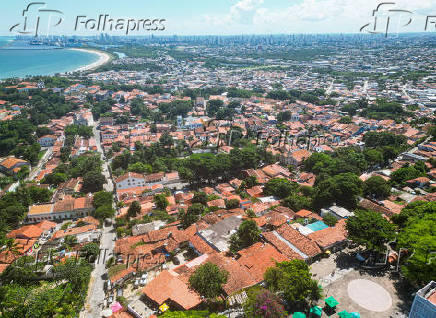 Vista aérea da cidade de Olinda