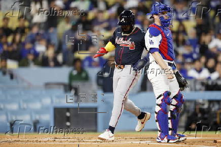 MLB - Atlanta Braves at Los Angeles Dodgers