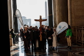 People participate in a Jubilee for the sick at the Vatican