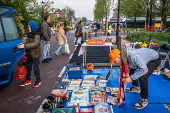 Clebrations for King's Day in the Netherlands