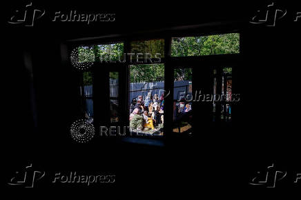 A view of the family house of Amir Nazir Wani which was demolished by the Indian authorities in Khasipora village