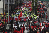 Día Internacional de los Trabajadores en Honduras