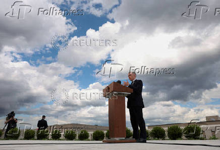 Canadian Prime Minister Carney holds a press conference in Washington