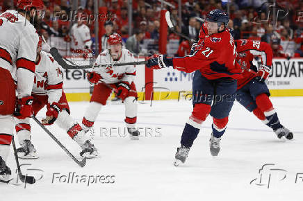 NHL: Stanley Cup Playoffs-Carolina Hurricanes at Washington Capitals