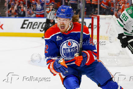 NHL: Stanley Cup Playoffs-Dallas Stars at Edmonton Oilers
