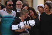 Funeral of two-week-old Ravid Haim, in Jerusalem