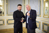 Ukraine's President Zelenskiy meets with U.S. Senators