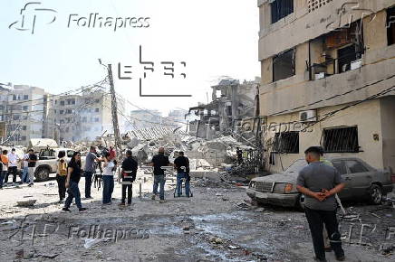 Israel carries out renewed airstrikes on southern Beirut neighborhood