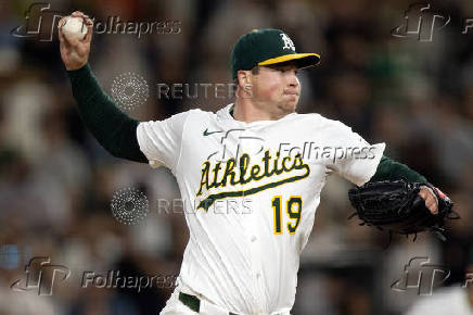 MLB: Baltimore Orioles at Athletics