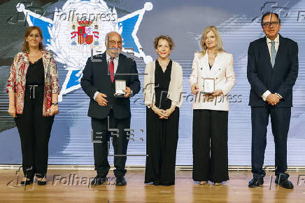 Entrega de las Medallas al Mérito de la Seguridad del Mº del Interior