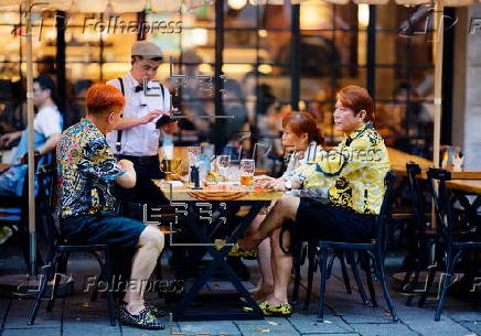 Daily life in Shanghai, China