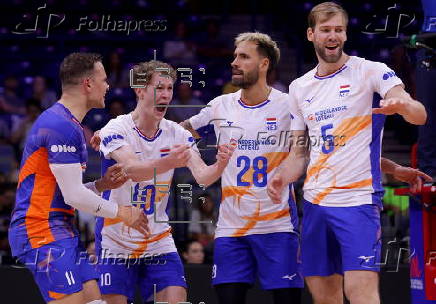 FIVB Volleyball Men's Nations League - Netherlands vs Cuba