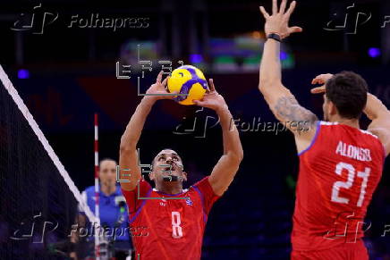 FIVB Volleyball Men's Nations League - Netherlands vs Cuba