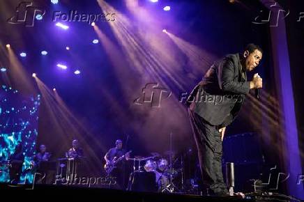A banda Raça Negra se apresenta no Festival Turá