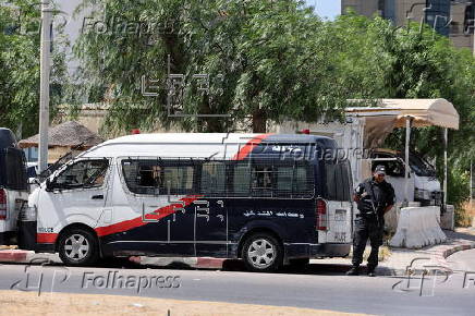 Pro-Palestinian demonstrators pitch protest camp in front of US embassy in Tunis