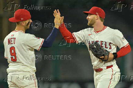 MLB: Texas Rangers at Los Angeles Angels