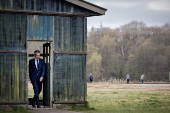 Dutch Prime Minister Schoof visits Westerbork camp