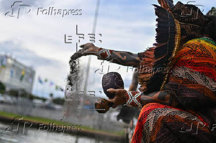 Protesta indígena en la COP30 por la selva amazónica