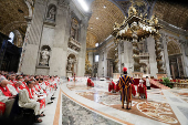 Mass to mourn Pope Francis held at St. Peter's Basilica
