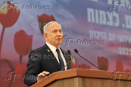 Remembrance Day ceremony for fallen Israeli soldiers