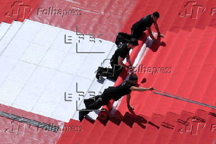 Preparations - 78th Cannes Film Festival