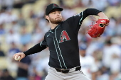 MLB: Arizona Diamondbacks at Los Angeles Dodgers
