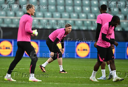 Conference League - Final - Chelsea Training