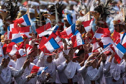 France's President Emmanuel Macron visits Indonesia