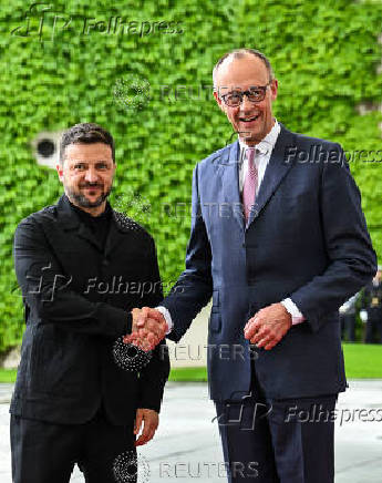 Ukraine's President Zelenskiy visits Germany