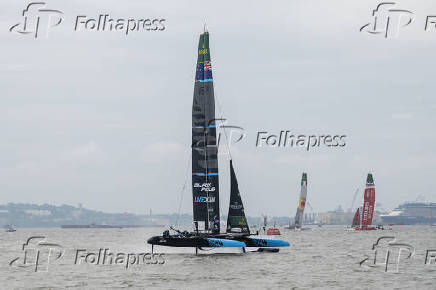 Sailgp mubadala grande prêmio de vela de nova iorque - dia 2