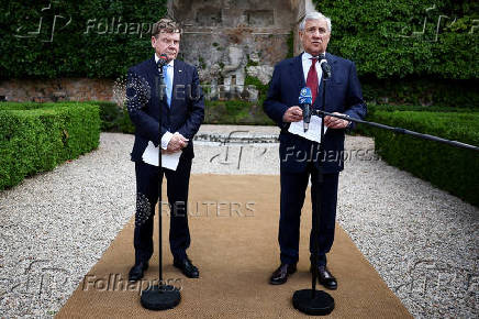 Bilateral meeting between German and Italian foreign ministers, in Rome