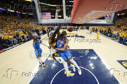 NBA: Finals-Oklahoma City Thunder at Indiana Pacers