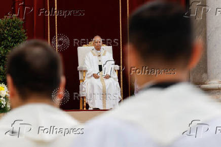 Pope Leo XIV presides over Corpus Domini Mass in Rome