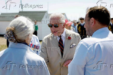 Britain's King Charles visits Deal