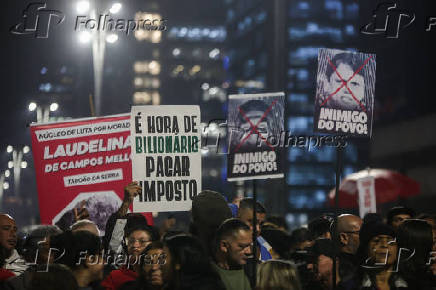 Protesto pela Taxação dos Super-Ricos