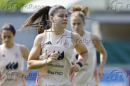Entrenamiento selección española femenina de fútbol