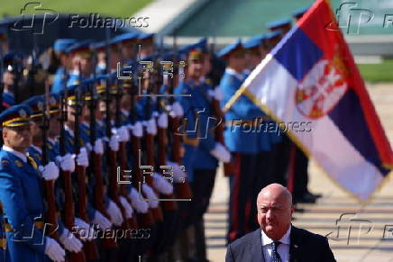 Austria's Chancellor Christian Stocker visits Serbia