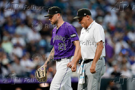 MLB: Los Angeles Dodgers at Colorado Rockies