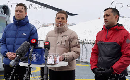 Denmarks Prime Minister Mette Frederiksen visits Nuuk