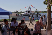Buque hospital atiende unas 1.500 personas en zona afectada por lluvias en Chaco paraguayo
