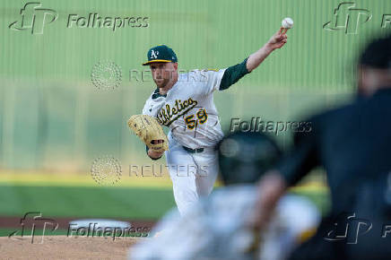 MLB: Seattle Mariners at Athletics